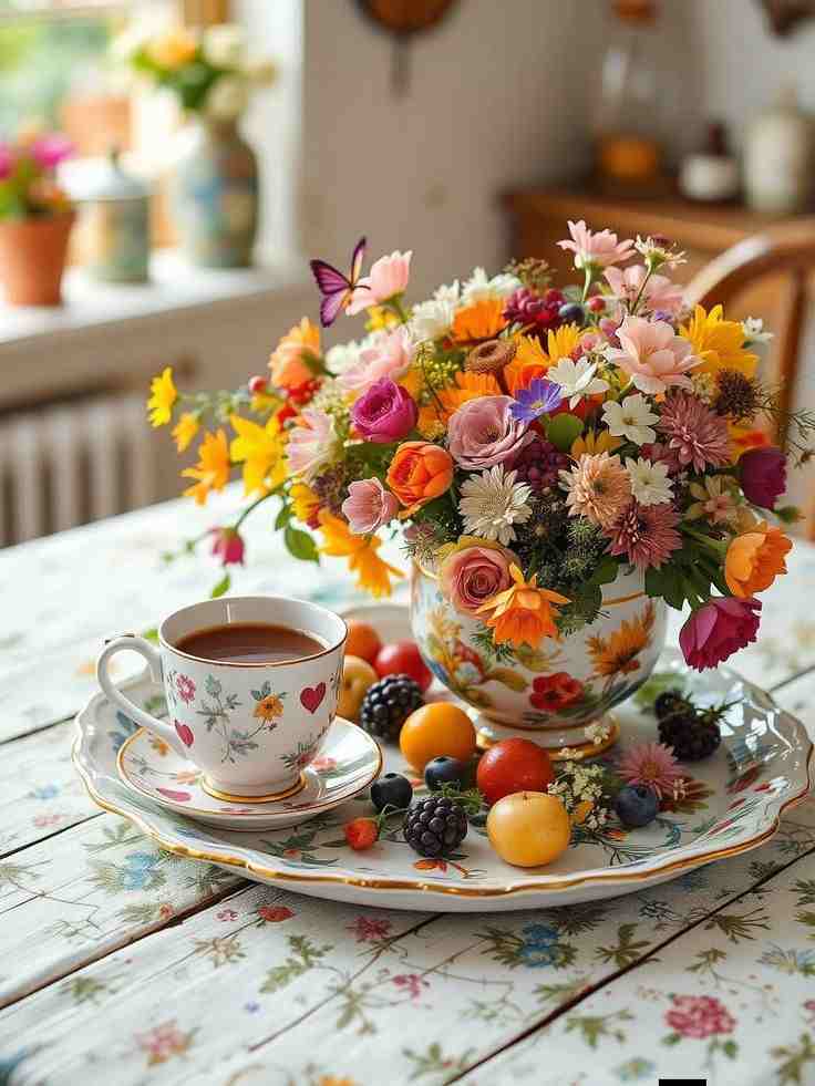 Vintage Teapot Centerpiece Collection