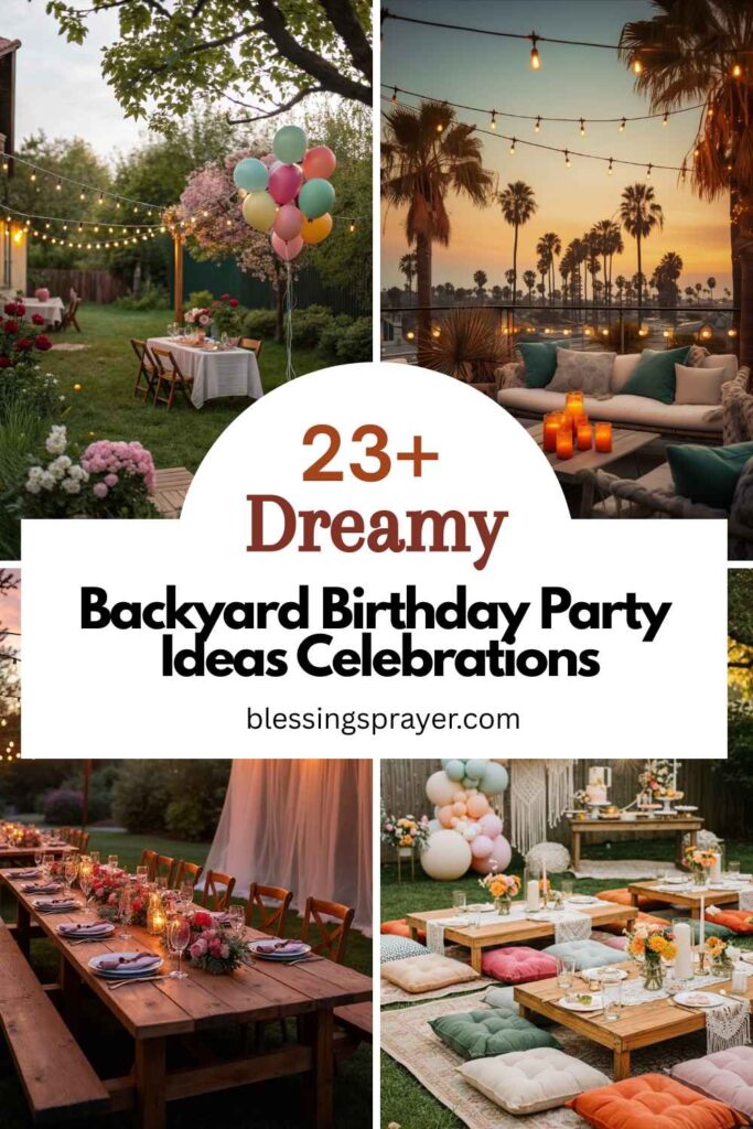 Backyard Birthday Party Ideas Celebrations