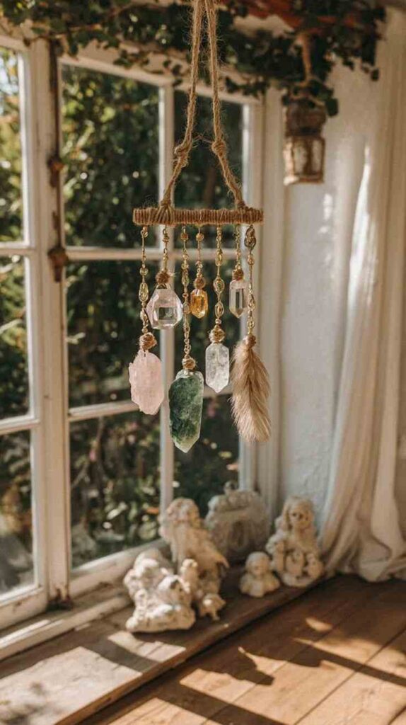 Boho Hanging Decor Setup