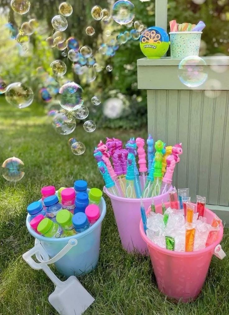 Bubble Fun Decor Setup