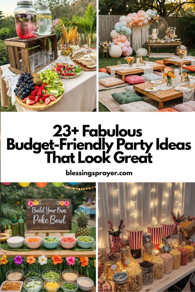 Budget-Friendly Party Ideas That Look Great