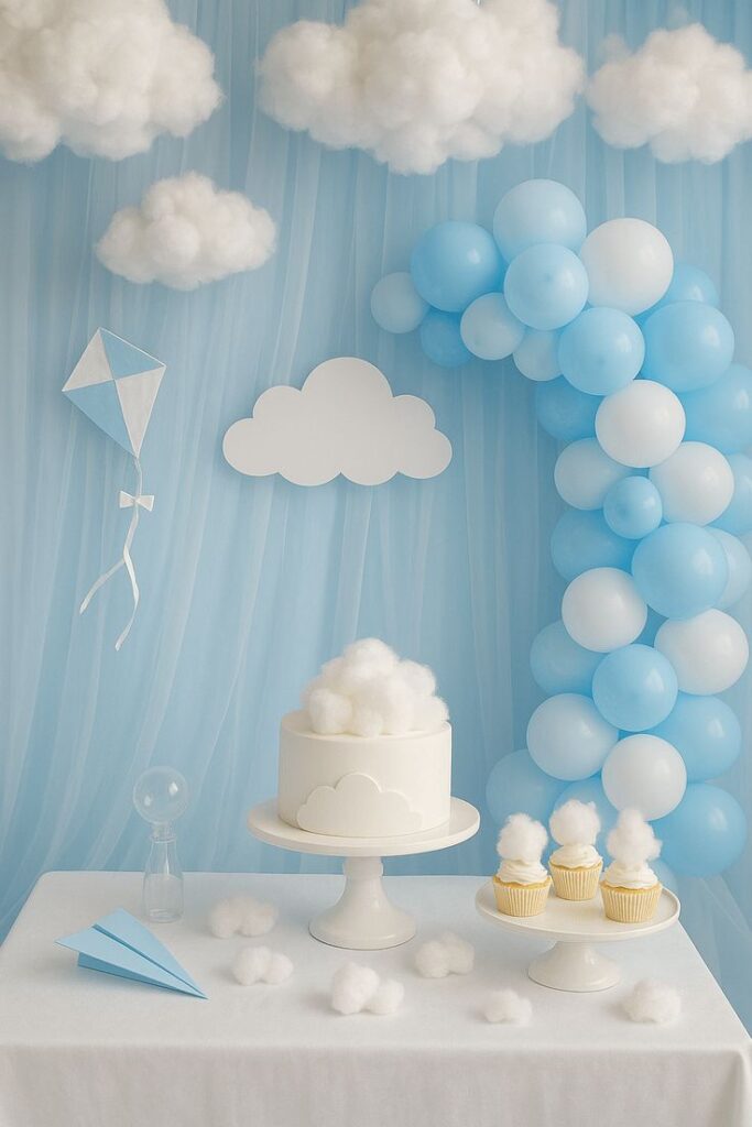 Cloud Theme Backdrop