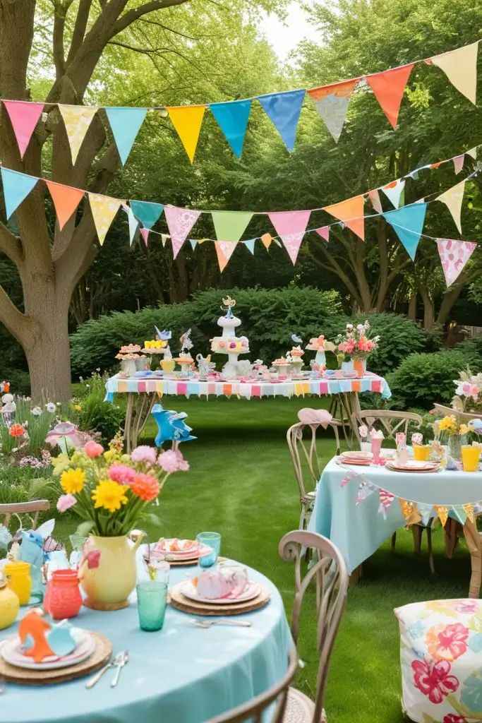 Color-Themed Party Setup
