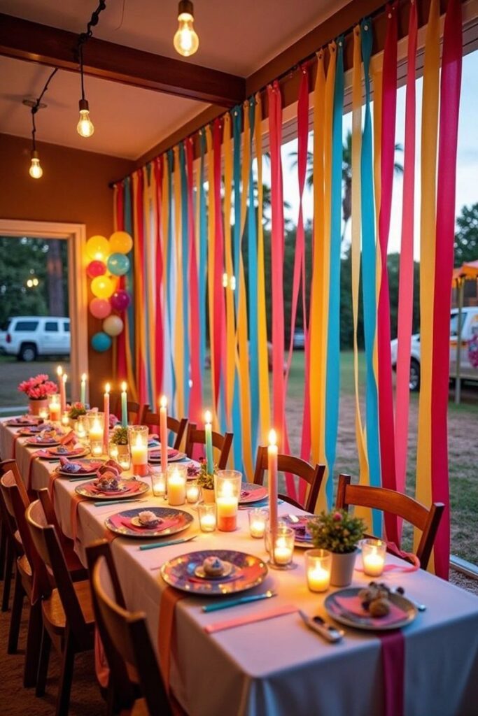 DIY Decoration Party Setup
