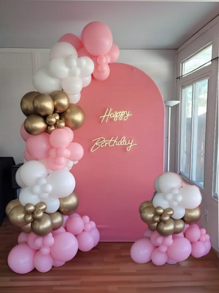 DIY Balloon Wall Setup