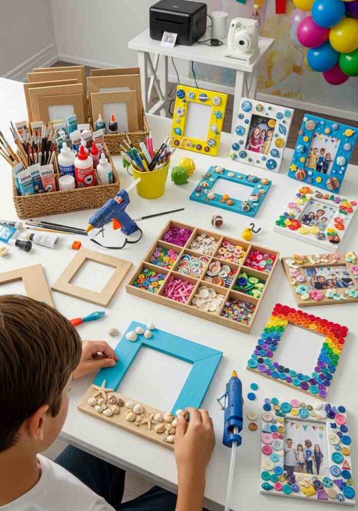 DIY Craft Party Setup