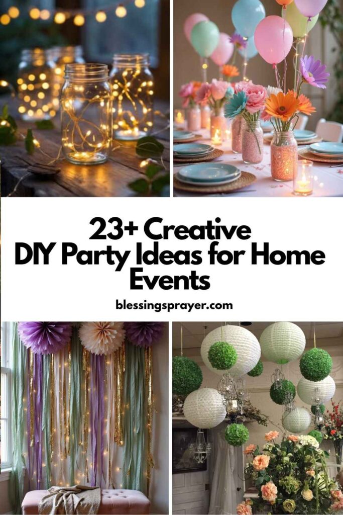 DIY Party Ideas for Home Events