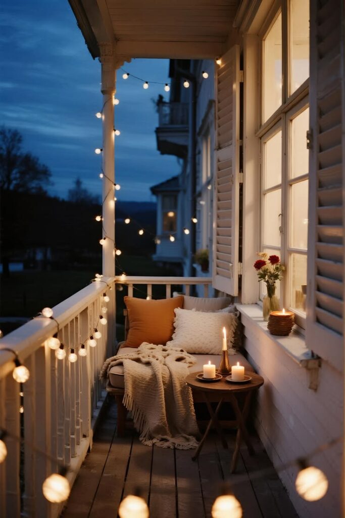 Dim Light Balcony Setup