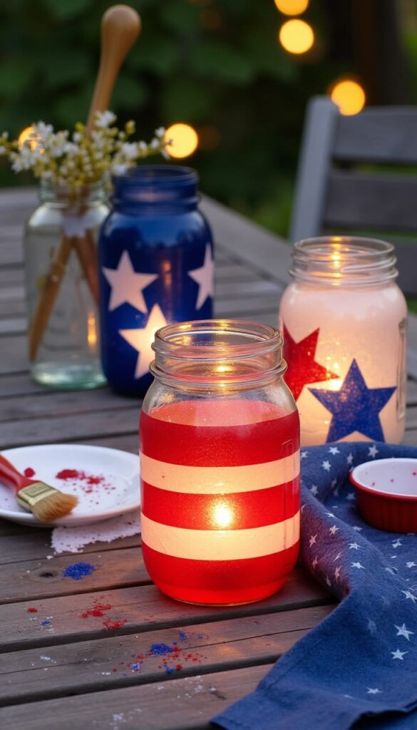 Easy Mason Jar Decor Setup