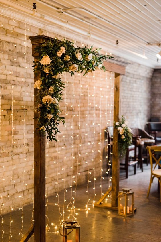 Fairy Light Backdrop