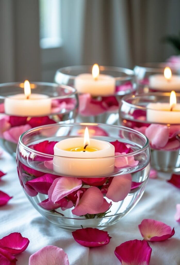 Floating Flower Bowl Setup