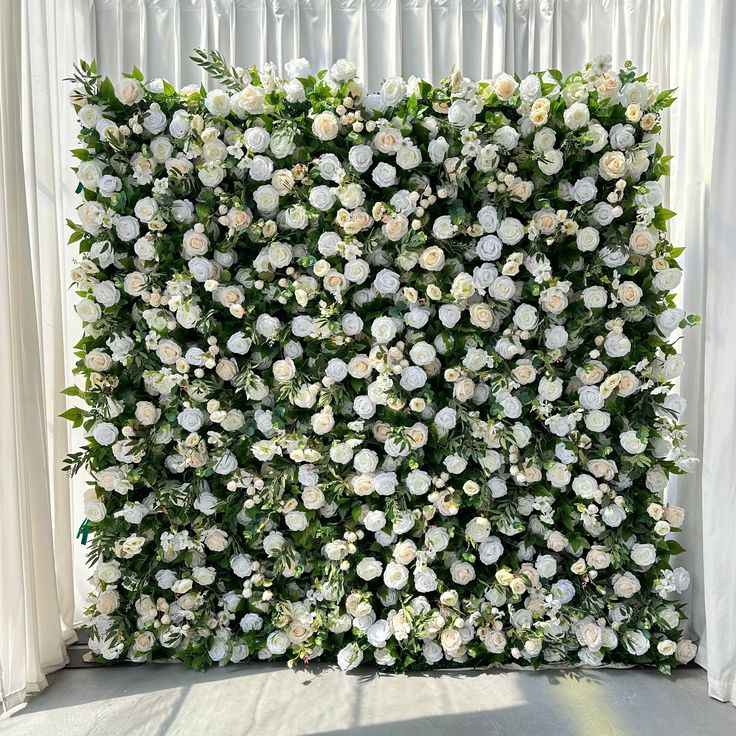 Floral Backdrop Photo Booth