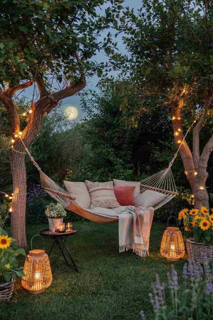 Garden Hammock Relax Spot