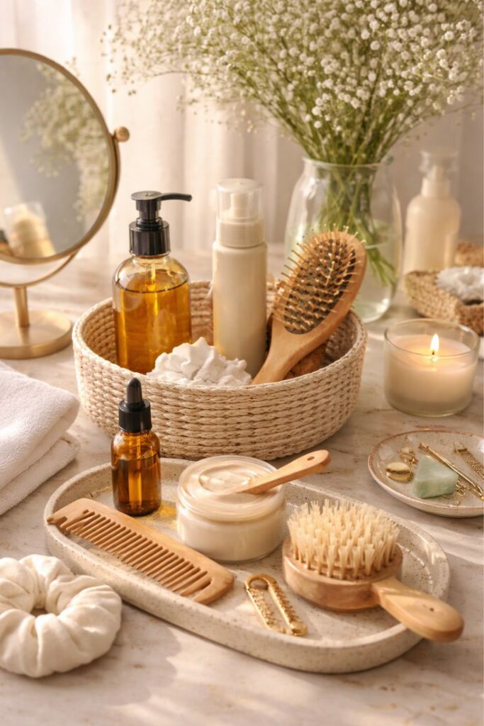 Give Her a Relaxing Hair Care Session