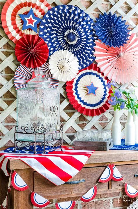 Hanging Paper Fan Decor