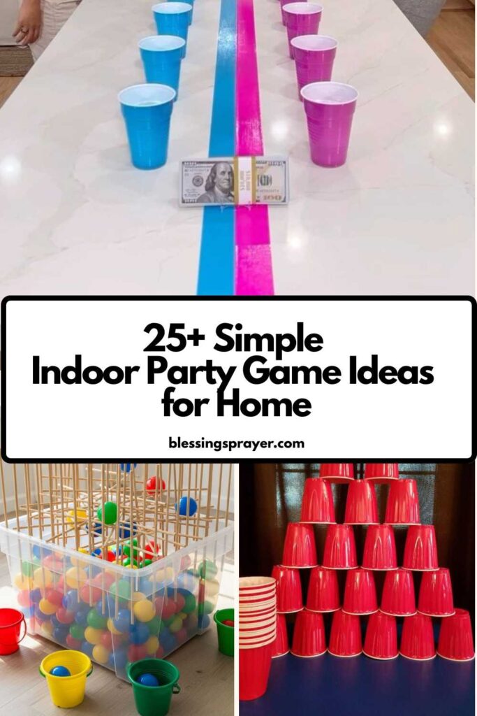 Indoor Party Game Ideas for Home