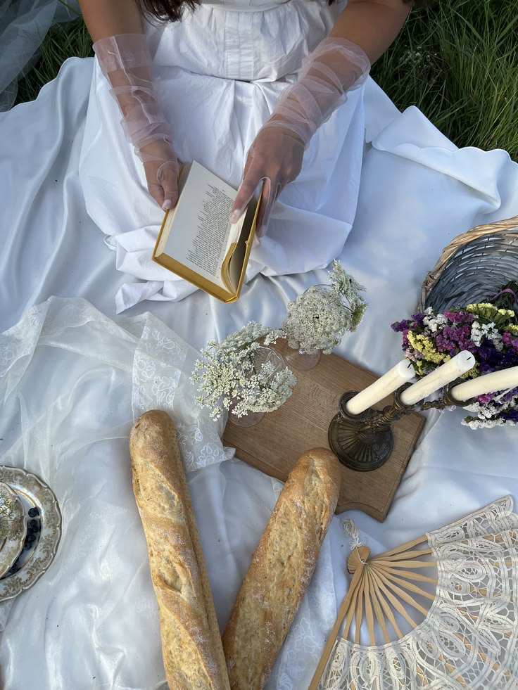 Lace Cloth Picnic Styling