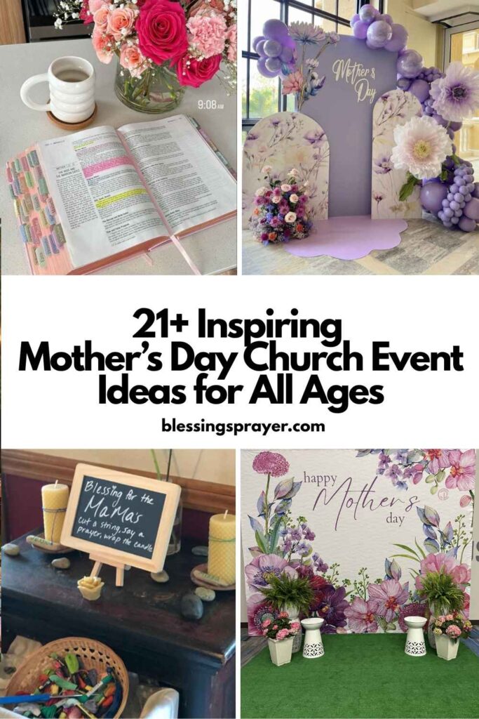 Mother’s Day Church Event Ideas for All Ages