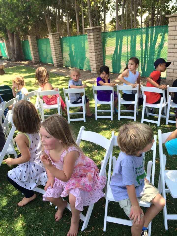 Musical Chairs Game Setup