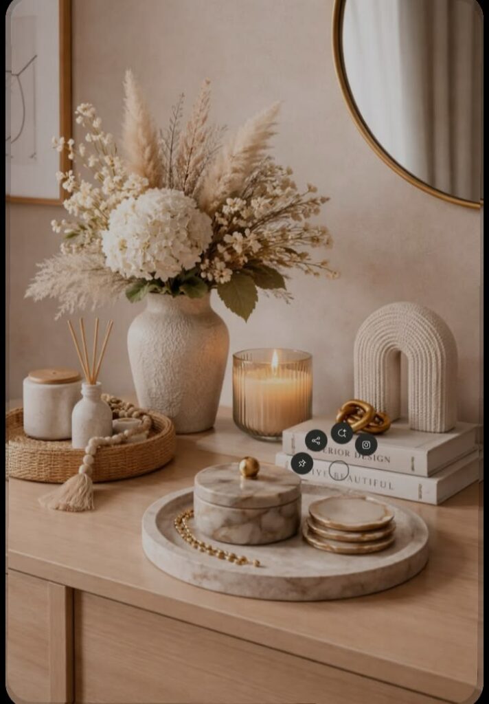 Neutral Boho Modern Setup