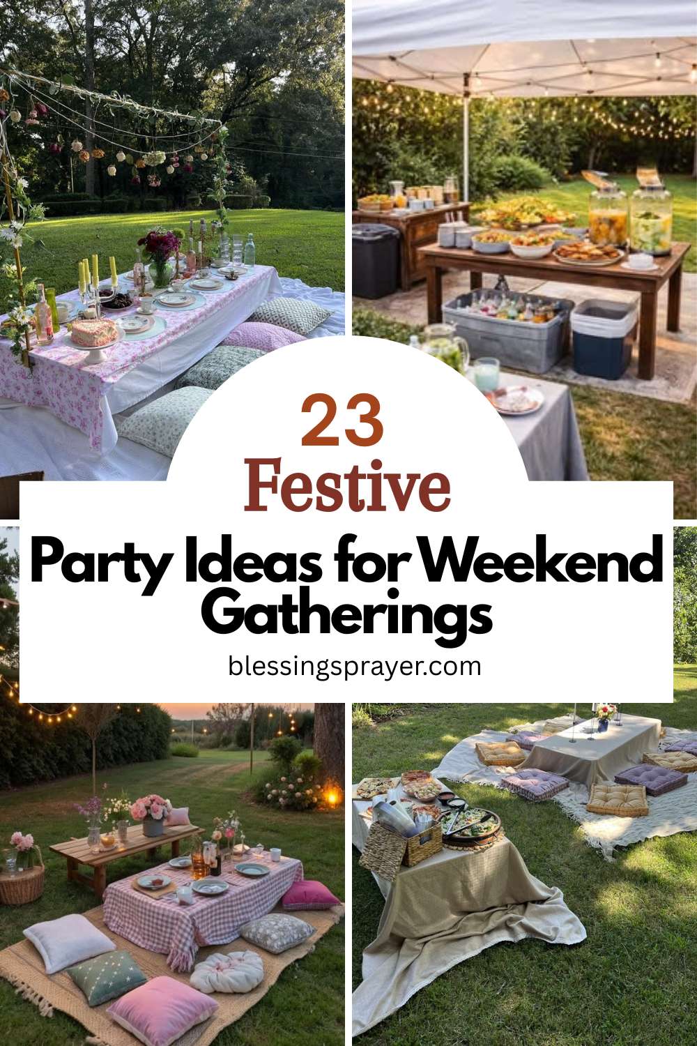 23 Festive Party Ideas for Weekend Gatherings - † ️️ Daily Blessings ...
