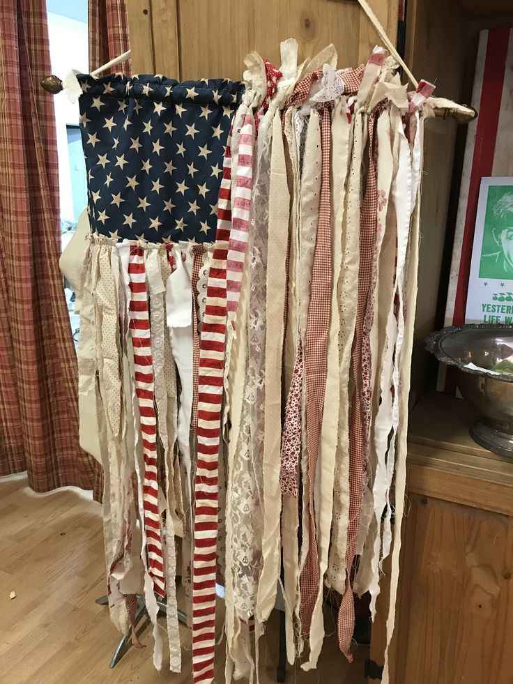 Rope and Fabric Flag Banner