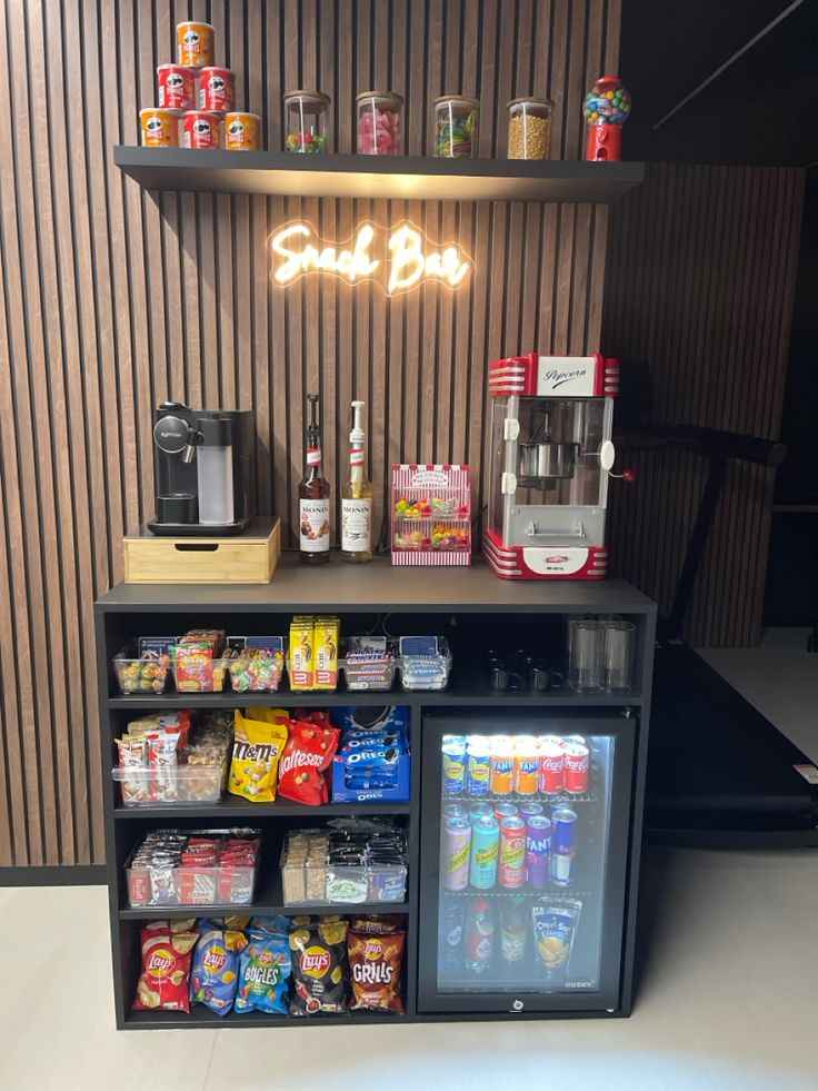 Simple Snack Bar Setup