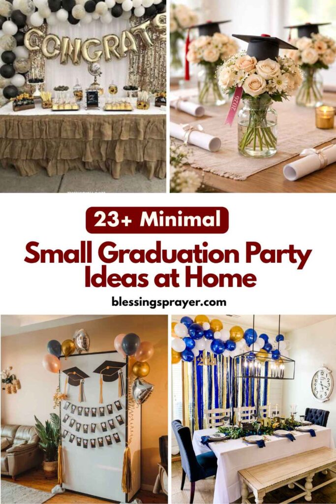Small Graduation Party Ideas at Home