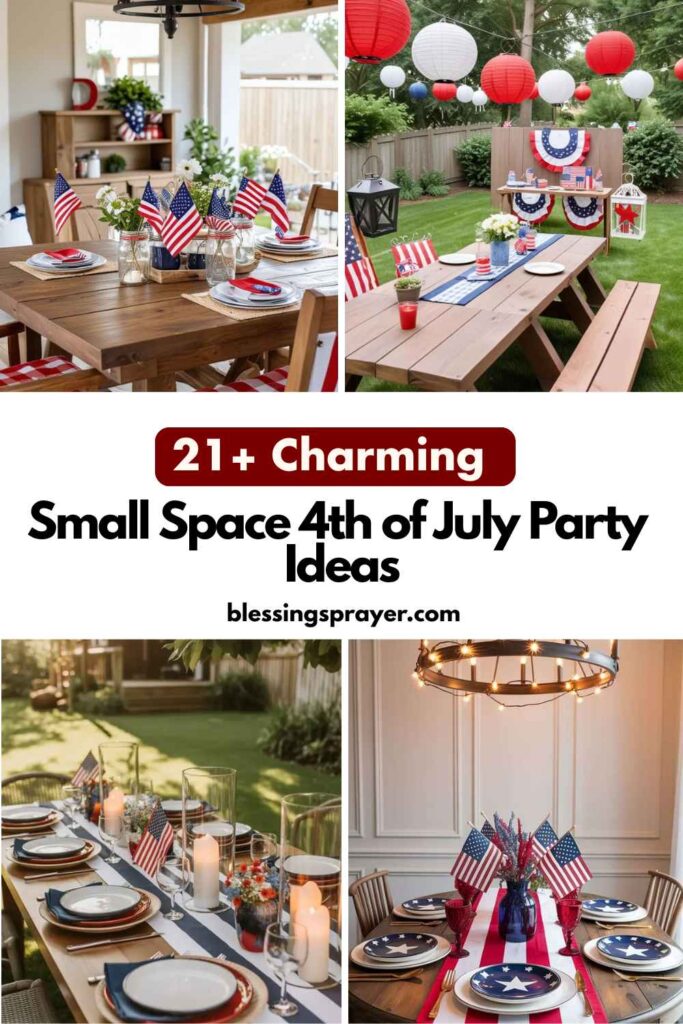 Small Space 4th of July Party Ideas