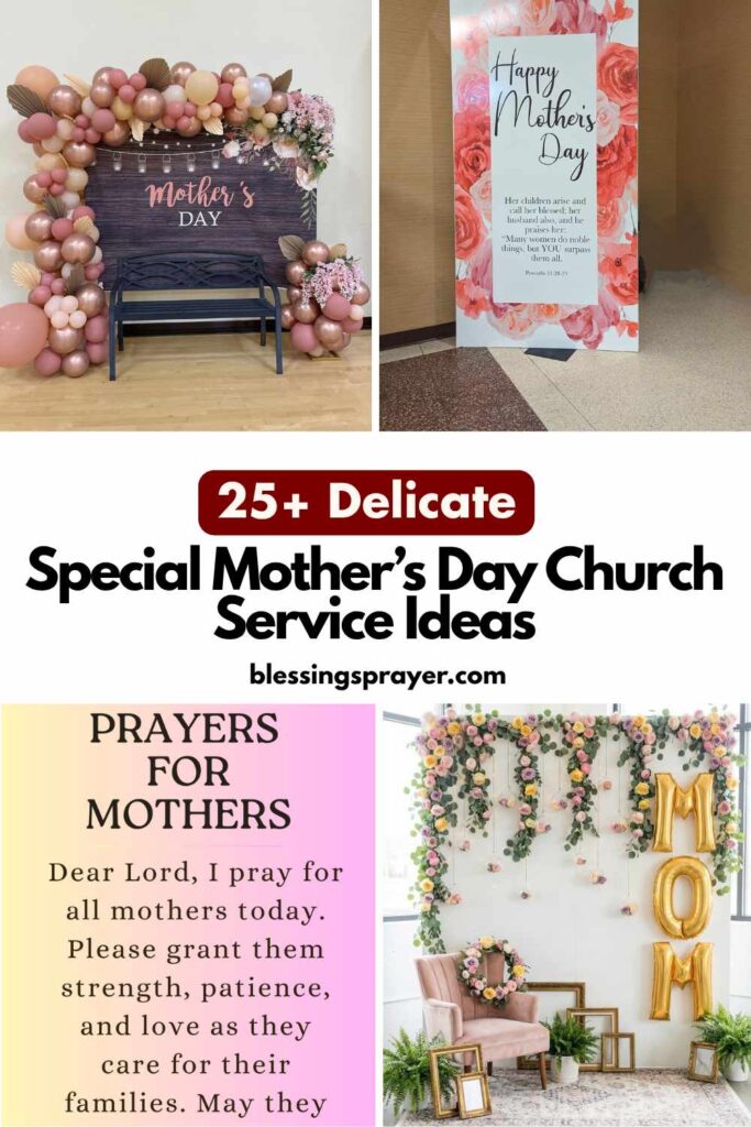Special Mother’s Day Church Service Ideas