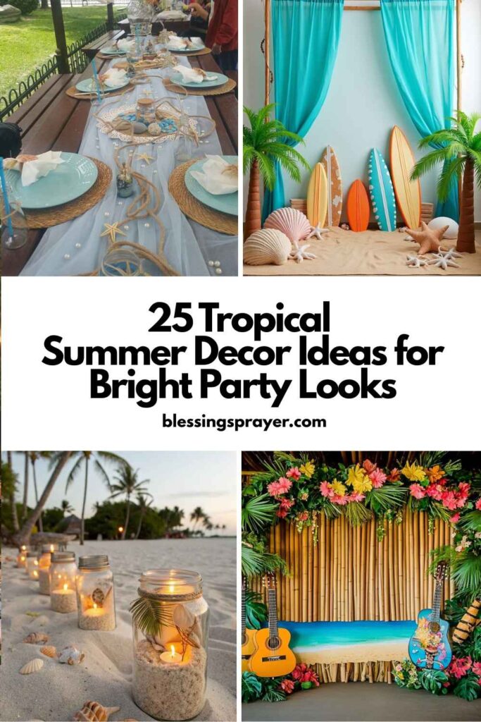 Summer Decor Ideas for Bright Party Looks