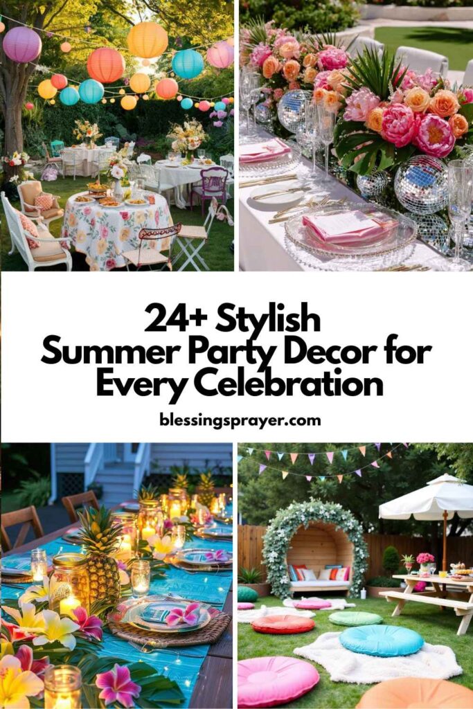 Summer Party Decor for Every Celebration