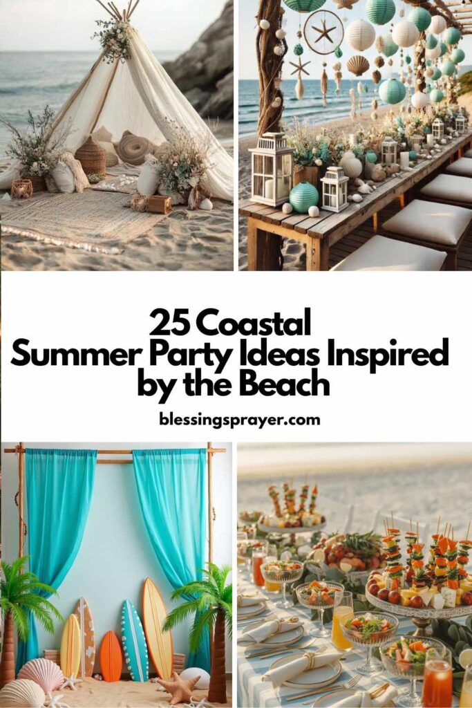 Summer Party Ideas Inspired by the Beach