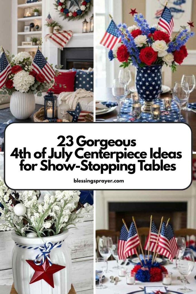 4th of July Centerpiece Ideas for Show-Stopping Tables