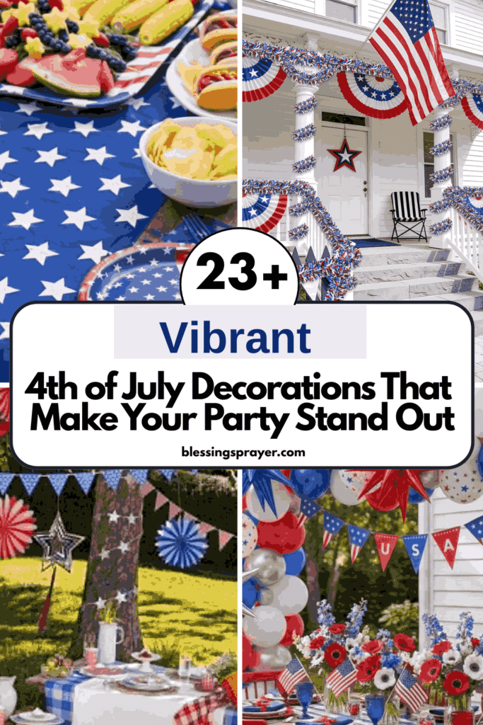 4th of July Decorations That Make Your Party Stand Out