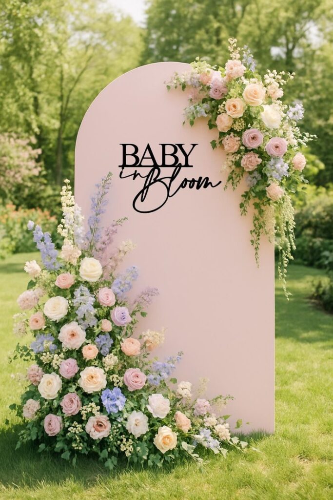 Baby in Bloom Flower Bar