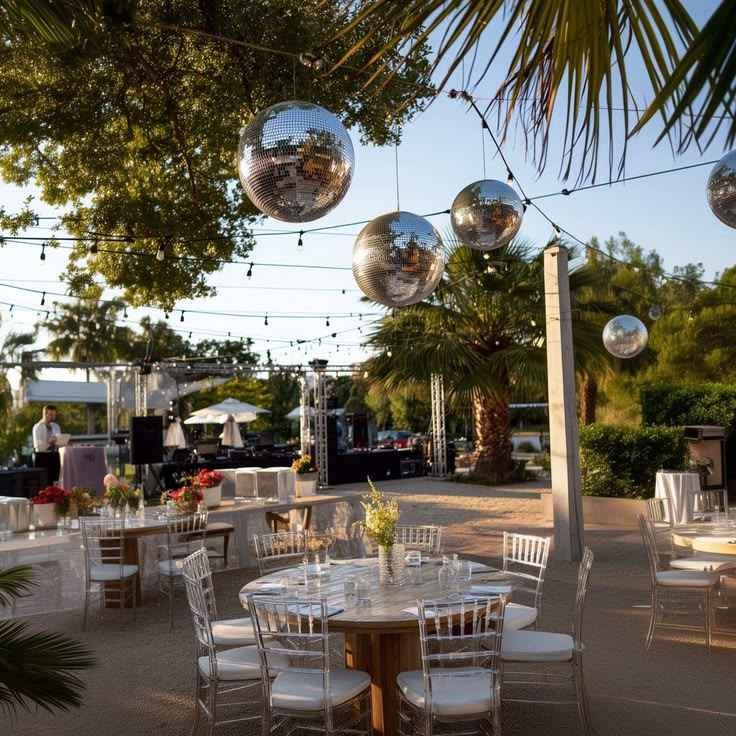 Backyard Disco Birthday Party