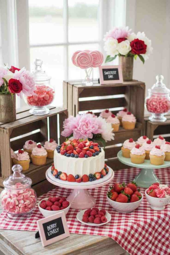Berry Beautiful Dessert Table