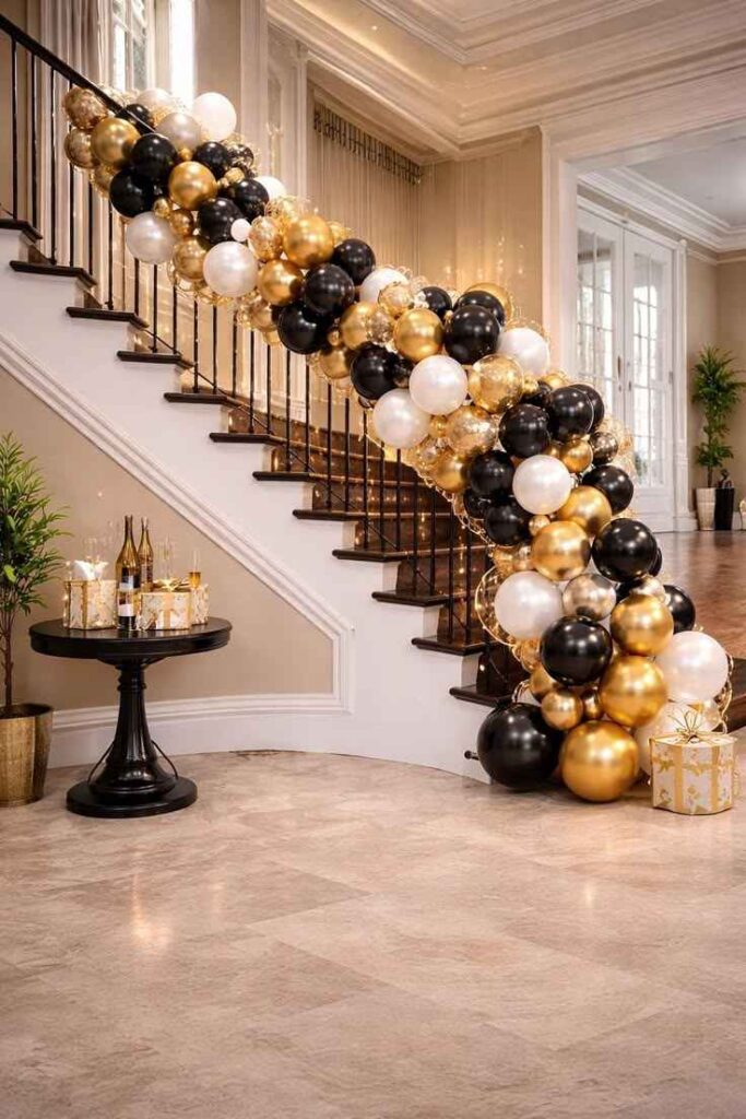 Black and Gold Glam Celebration