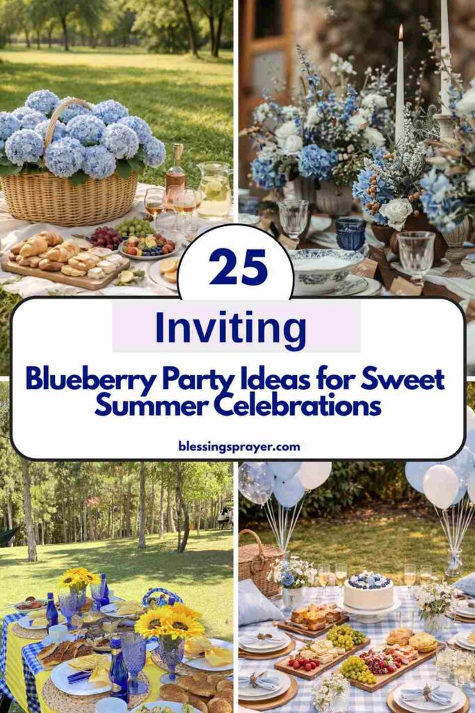 Blueberry Party Ideas for Sweet Summer Celebrations