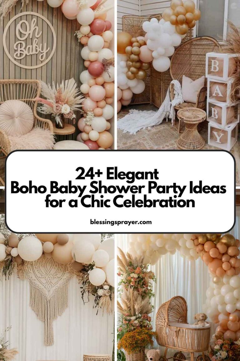 24+ Elegant Boho Baby Shower Party Ideas for a Chic Celebration - † ️️ ...