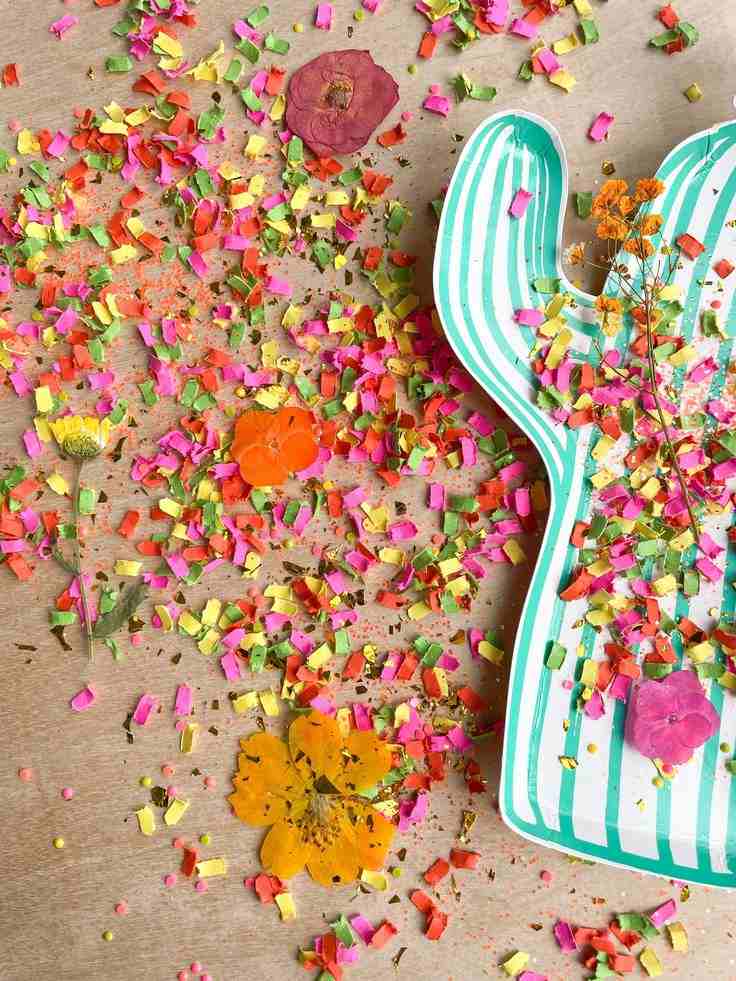 Bright Fiesta Confetti Table Scatter