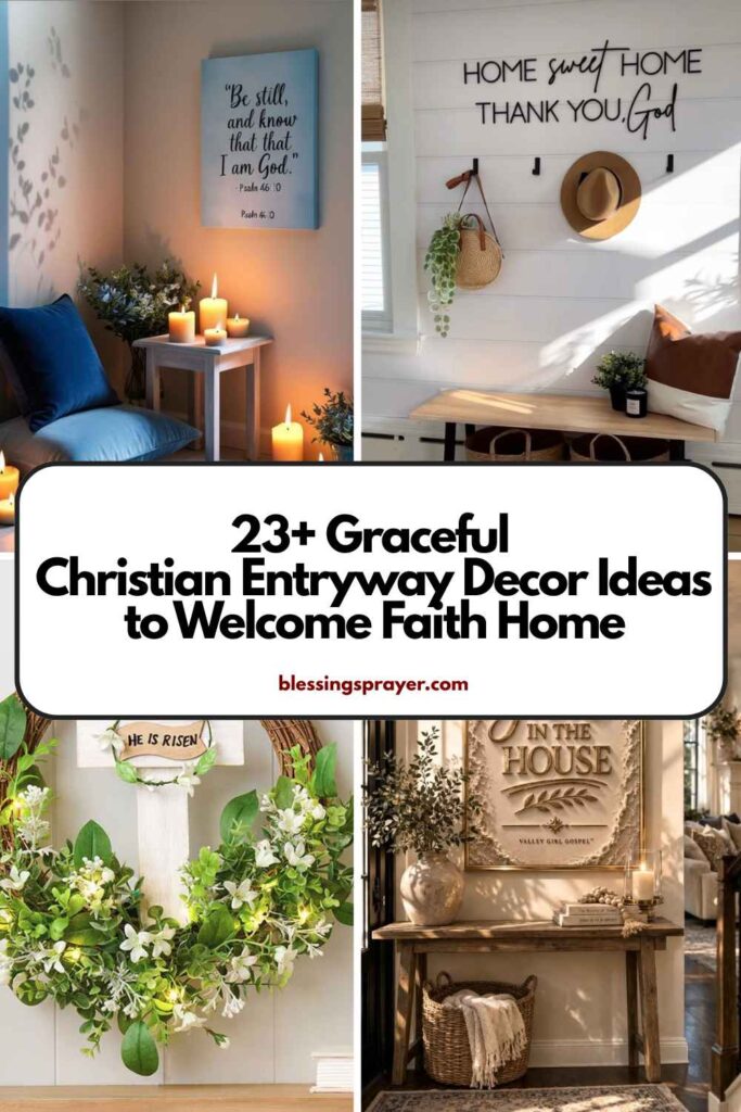 Christian Entryway Decor Ideas to Welcome Faith Home