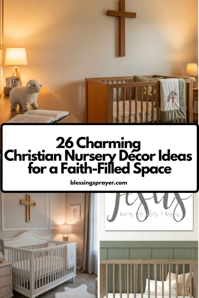 Christian Nursery Décor Ideas for a Faith-Filled Space