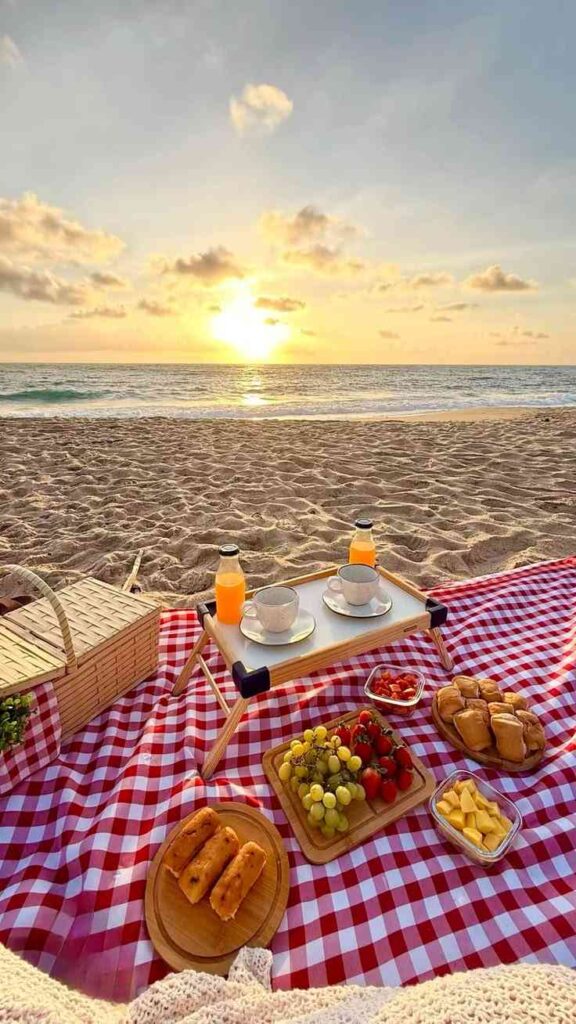 Cowboy Coastal Breakfast at Sunrise