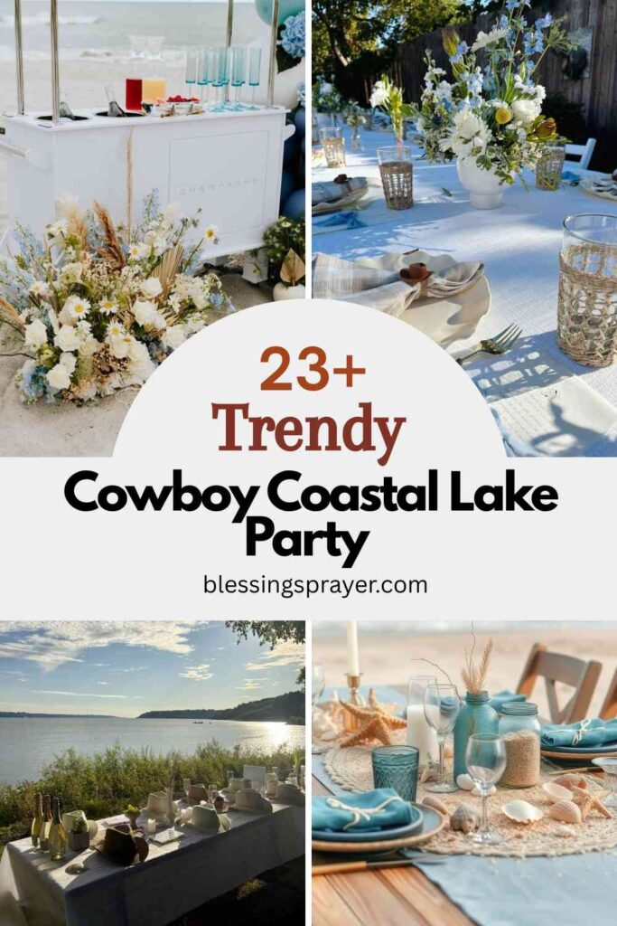 Cowboy Coastal Lake Party