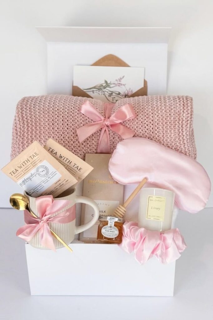 Cozy Self-Care Gift Basket