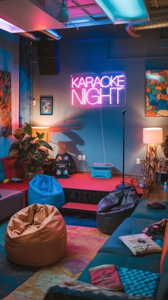 Cozy Summer Karaoke Night
