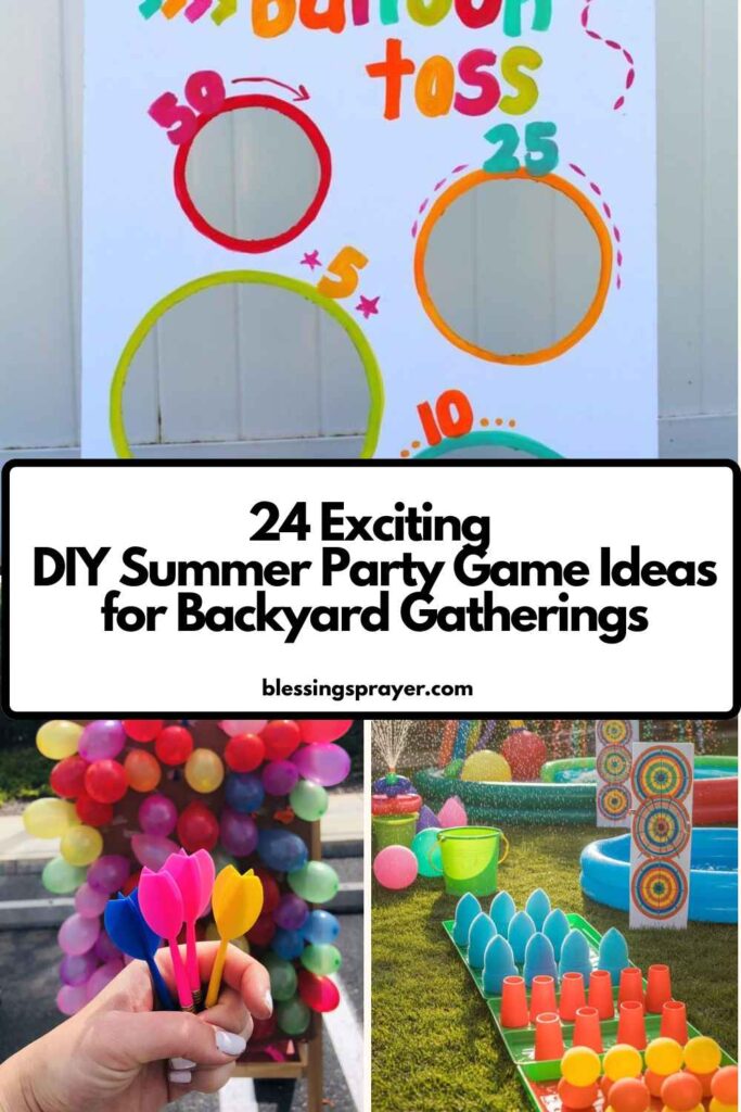 DIY Summer Party Game Ideas for Backyard Gatherings