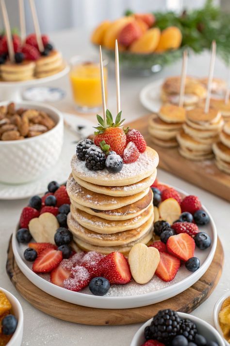 Blueberry Pancake Brunch Party